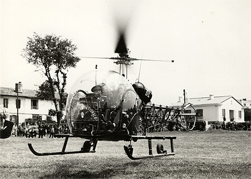 BELL 47 de la gendarmerie nationale