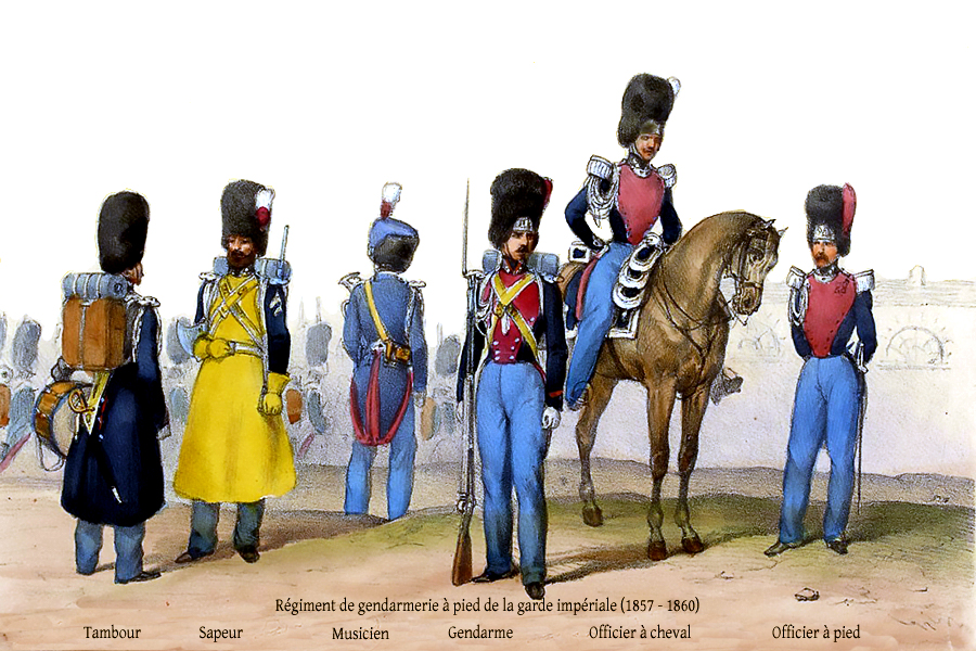 gendarme garde impériale (1857)
