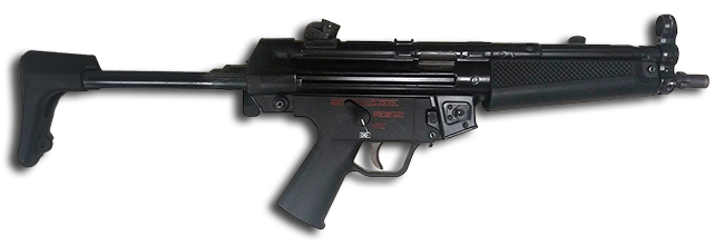Pistolet mitrailleur H&K MP5